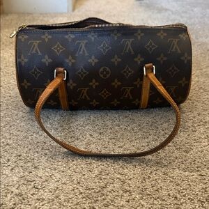 Louis Vuitton Monogram Brown Papillon Handbag